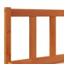 Estructura de cama madera maciza pino marrón cera 180x200 cm de , Camas y somieres - Ref: Foro24-844812, Precio: 102,79 €, De...