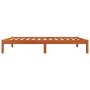 Estructura de cama madera maciza de pino marrón cera 75x190 cm de , Camas y somieres - Ref: Foro24-844833, Precio: 58,73 €, D...