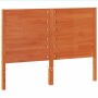 Cabecero de cama madera maciza de pino marrón cera 135 cm de , Cabeceros y pies de cama - Ref: Foro24-844323, Precio: 57,49 €...