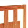 Cabecero de cama madera maciza de pino marrón cera 135 cm de , Cabeceros y pies de cama - Ref: Foro24-844293, Precio: 44,81 €...