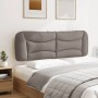 Cabecero de cama acolchado tela gris taupé 160 cm de , Cabeceros y pies de cama - Ref: Foro24-374592, Precio: 87,95 €, Descue...