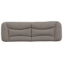 Padded headboard in taupe gray fabric 160 cm by , Headboards and footboards - Ref: Foro24-374592, Price: 87,95 €, Discount: %