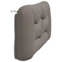 Padded headboard in taupe gray fabric 160 cm by , Headboards and footboards - Ref: Foro24-374592, Price: 87,95 €, Discount: %