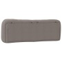 Cabecero de cama acolchado tela gris taupé 160 cm de , Cabeceros y pies de cama - Ref: Foro24-374592, Precio: 87,95 €, Descue...