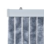 Cortina mosquitera de chenilla plateada 90x220 cm de vidaXL, Mosquiteras para ventanas - Ref: Foro24-284286, Precio: 59,92 €,...