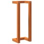 Toallero de madera de pino maciza marrón encerado 23x18x60 cm de , Toalleros - Ref: Foro24-844473, Precio: 20,12 €, Descuento: %