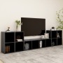 Living room furniture 5 pieces gray engineered wood by , TV Furniture - Ref: Foro24-3080044, Price: 168,14 €, Discount: %