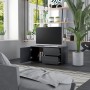 Gray plywood TV cabinet 80x34x36 cm by , TV Furniture - Ref: Foro24-801852, Price: 47,94 €, Discount: %