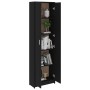 Juego de muebles de recibidor aglomerado negro de , Armarios roperos - Ref: Foro24-3056487, Precio: 223,06 €, Descuento: %