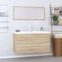 Conjunto de muebles de baño 3 piezas color roble Sonoma de , Muebles de baño - Ref: Foro24-3152850, Precio: 242,48 €, Descuen...