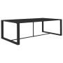 Anthracite gray aluminum garden dining table 120x60x66cm by , Garden tables - Ref: Foro24-318312, Price: 122,46 €, Discount: %