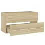 Set de muebles de baño 2 pzas contrachapada roble Sonoma de , Muebles de baño - Ref: Foro24-804848, Precio: 72,09 €, Descuent...