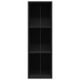 Black plywood bookcase/TV cabinet 36x30x114 cm by , Bookcases and shelves - Ref: Foro24-800136, Price: 46,08 €, Discount: %