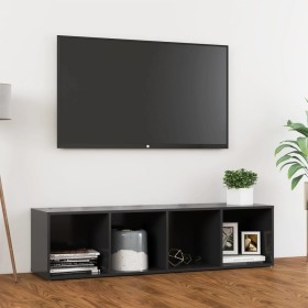 TV stand made of gray plywood 142.5x35x36.5 cm by , TV Furniture - Ref: Foro24-805545, Price: 60,99 €, Discount: %