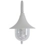 White aluminum garden wall lamp E27 42 cm by , Outdoor lighting - Ref: Foro24-44212, Price: 42,28 €, Discount: %