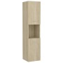 Sonoma Oak Engineered Wood Bathroom Furniture Set by , Bathroom furniture - Ref: Foro24-3071399, Price: 225,24 €, Discount: %