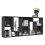 Plywood gray bookshelf 67x24x161 cm by , Bookcases and shelves - Ref: Foro24-801879, Price: 110,84 €, Discount: %