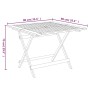 Folding solid acacia wood garden table 90x90x75 cm by , Garden tables - Ref: Foro24-319671, Price: 142,85 €, Discount: %