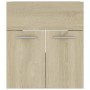 Sonoma Oak Engineered Wood Bathroom Furniture Set by , Bathroom furniture - Ref: Foro24-3070949, Price: 109,99 €, Discount: %