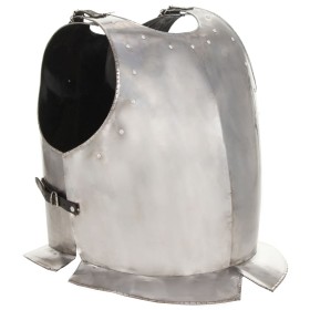 LARP medieval armor cuirass replica silver steel by , Collectible weapons - Ref: Foro24-286121, Price: 110,69 €, Discount: %