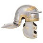 Réplica de casco de soldado romano rol en vivo acero plateado de , Armas coleccionables - Ref: Foro24-286210, Precio: 67,80 €...