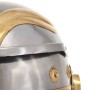 Réplica de casco de soldado romano rol en vivo acero plateado de , Armas coleccionables - Ref: Foro24-286210, Precio: 67,80 €...