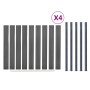 Gray WPC Fence Panel Set 699x186cm by , fence panels - Ref: Foro24-3211833, Price: 1,00 €, Discount: %