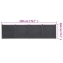 Gray WPC Fence Panel Set 699x186cm by , fence panels - Ref: Foro24-3211833, Price: 1,00 €, Discount: %