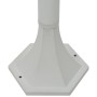 White aluminum garden lamps E27 110 cm 6 units by , Outdoor lighting - Ref: Foro24-44215, Price: 158,22 €, Discount: %