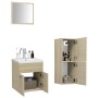 Badezimmermöbel-Set aus Sonoma-Eichenholzwerkstoff von , Badezimmermöbel - Ref: Foro24-3071444, Preis: 186,38 €, Rabatt: %