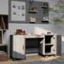 Sonoma gray plywood desk 140x50x75 cm by , Desks - Ref: Foro24-817553, Price: 112,37 €, Discount: %