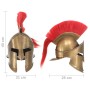 Réplica de casco de guerrero griego rol en vivo acero latón de , Armas coleccionables - Ref: Foro24-286227, Precio: 78,17 €, ...