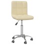 Swivel dining chairs 2 units synthetic cream leather by , dining chairs - Ref: Foro24-334347, Price: 118,01 €, Discount: %