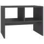 Gray plywood side table 60x40x45 cm by , Side tables - Ref: Foro24-806707, Price: 32,75 €, Discount: %