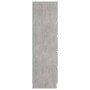 Aparador con cajones contrachapada gris hormigón 60x35x121 cm de , Aparadores - Ref: Foro24-801413, Precio: 129,49 €, Descuen...