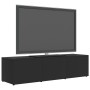 TV stand made of gray plywood 120x34x30 cm by , TV Furniture - Ref: Foro24-801870, Price: 99,70 €, Discount: %