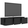 TV stand made of gray plywood 120x34x30 cm by , TV Furniture - Ref: Foro24-801870, Price: 99,70 €, Discount: %