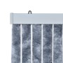 Cortina mosquitera de chenilla plateada 56x185 cm de vidaXL, Mosquiteras para ventanas - Ref: Foro24-284285, Precio: 36,99 €,...