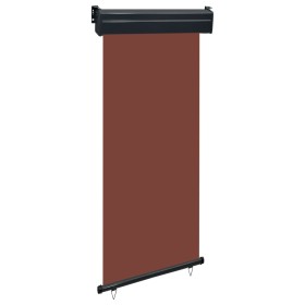 Brown balcony side awning 85x250 cm by , Umbrellas - Ref: Foro24-48411, Price: 54,99 €, Discount: %