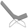 Folding beach chairs 2 units gray fabric by , Garden chairs - Ref: Foro24-310377, Price: 71,79 €, Discount: %