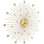 Gold metal wall clock 70 cm by vidaXL, Wall clocks - Ref: Foro24-283862, Price: 71,62 €, Discount: %