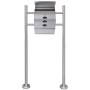 Mailbox with stainless steel bracket by , mailboxes - Ref: Foro24-271744, Price: 88,04 €, Discount: %