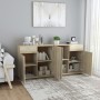 Sonoma Oak Engineered Wood Sideboard 160x36x75 cm by , Sideboards - Ref: Foro24-3054774, Price: 199,99 €, Discount: %