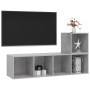 Set de muebles de salón 2 pzas madera ingeniería gris hormigón de , Muebles TV - Ref: Foro24-3079803, Precio: 86,39 €, Descue...