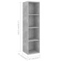 Set de muebles de salón 2 pzas madera ingeniería gris hormigón de , Muebles TV - Ref: Foro24-3079803, Precio: 86,39 €, Descue...