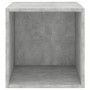 Armario de pared 2 uds madera gris hormigón 37x37x37 cm de , Estantes y estanterías - Ref: Foro24-805457, Precio: 53,20 €, De...