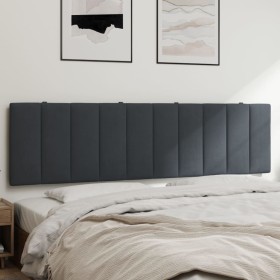 Dark gray velvet padded bed headboard 180 cm by , Headboards and footboards - Ref: Foro24-374682, Price: 116,99 €, Discount: %