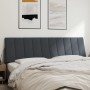 Cabecero de cama acolchado terciopelo gris oscuro 180 cm de , Cabeceros y pies de cama - Ref: Foro24-374682, Precio: 61,35 €,...