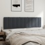 Dark gray velvet padded bed headboard 180 cm by , Headboards and footboards - Ref: Foro24-374682, Price: 61,35 €, Discount: %