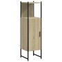 Armario de baño madera ingeniería roble Sonoma 33x33x120,5 cm de , Tocadores - Ref: Foro24-842467, Precio: 86,26 €, Descuento: %